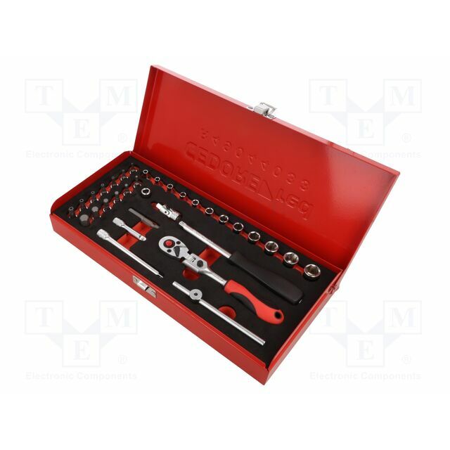 Wrench-set; 6-angles,socket spanner,Torx®; 1/4"