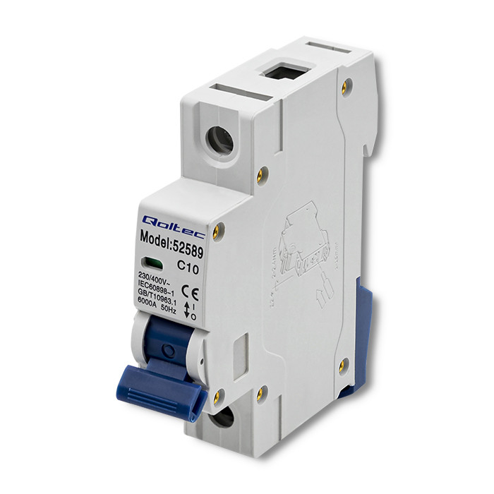 Circuit breaker;10A;Poles:1;for DIN