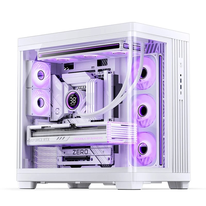 Korpuss Jonsbo TK-4 WHITE Midi-Tower ATX