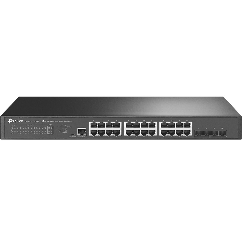 TP-Link JetStream TL-SG3428X-M2 tīkla slēdzis, pārvaldāms