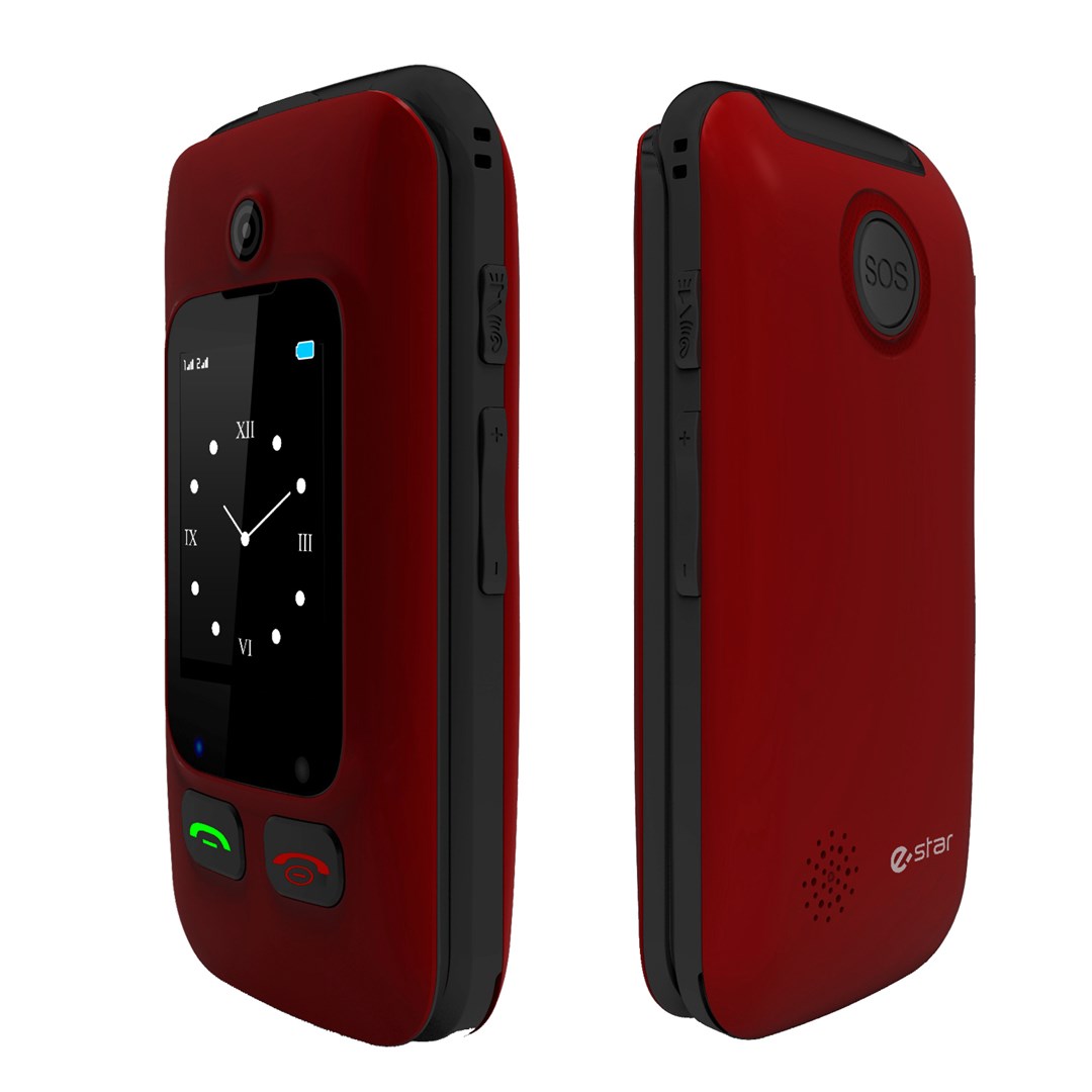 ESTAR Mobilais tālrunis E-star Digni Flip