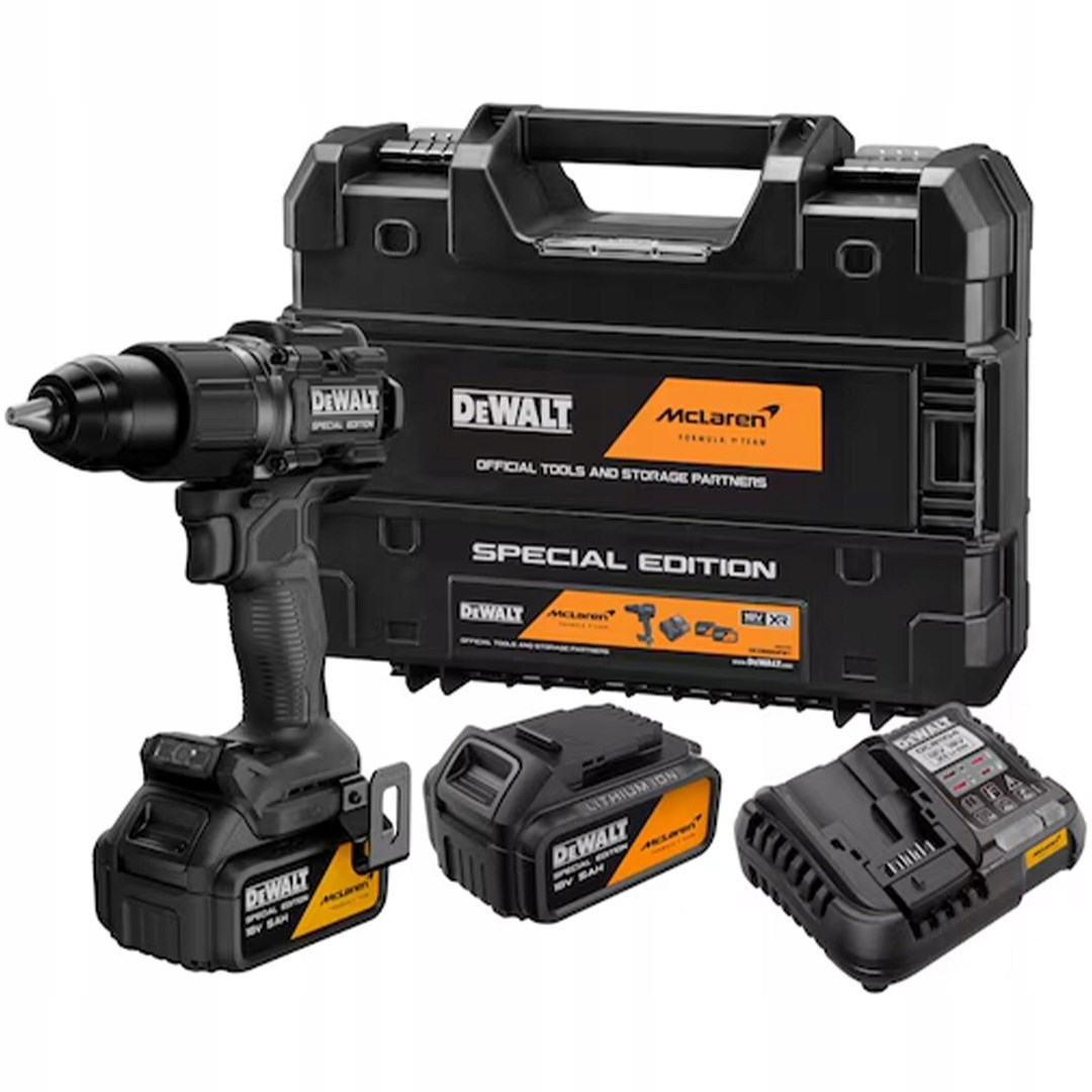 DeWALT McLaren Triecienurbjmašīna 18V 2x5Ah TSTAK