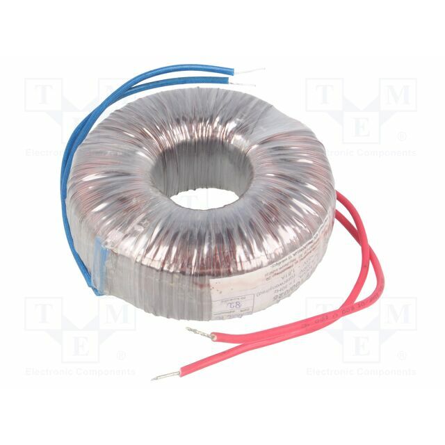 INDEL Transformer: toroidal; 100VA; 230VAC; 55V