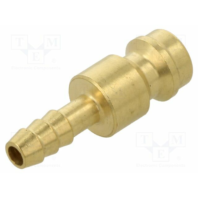 PNEUMAT Connector; connector pipe; 0÷35bar; brass