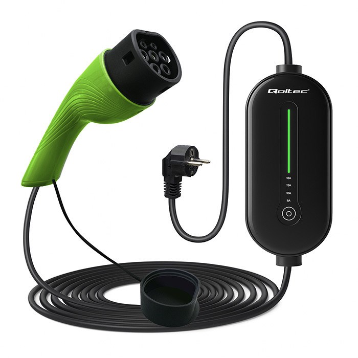 Qoltec Mobile EV Electric Car Charger