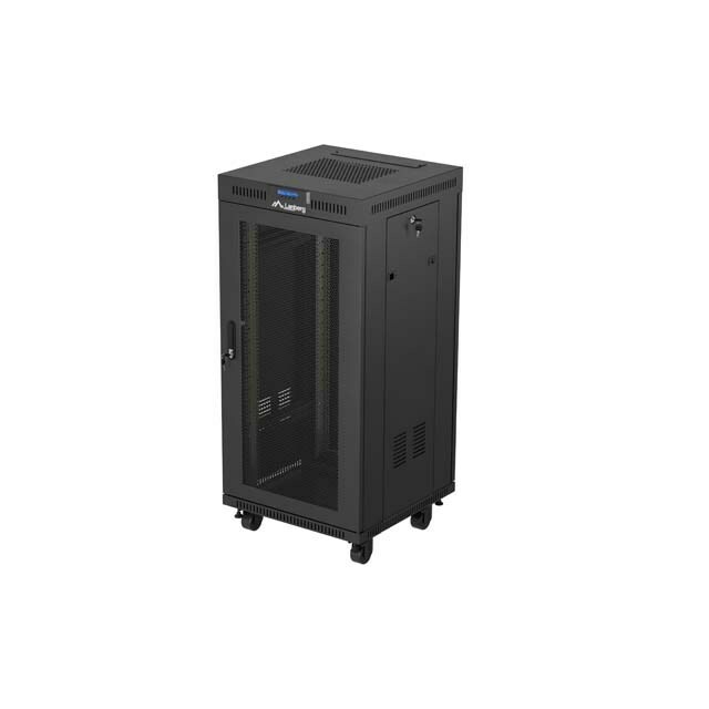 Lanberg FF01-6624-23BL rack cabinet 24U Freestanding