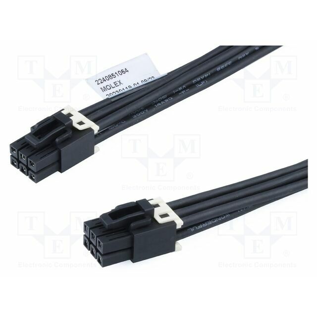 MOLEX Socket; female; PIN: 6; 600V