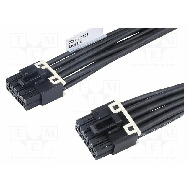 MOLEX Socket; female; PIN: 10; 600V