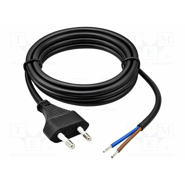 Cable; HD3VVH2-F; 2x0.75mm2; CEE 7/16
