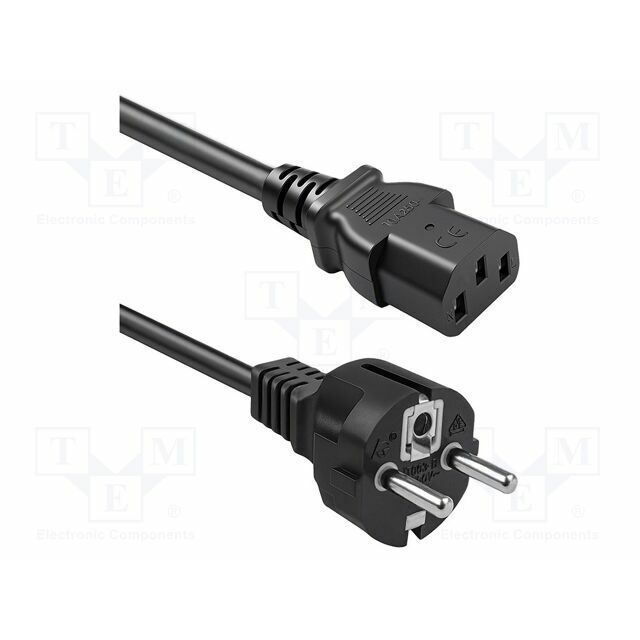 Cable; H05VV-F; 3G1mm2; CEE 7/7 (E/F)