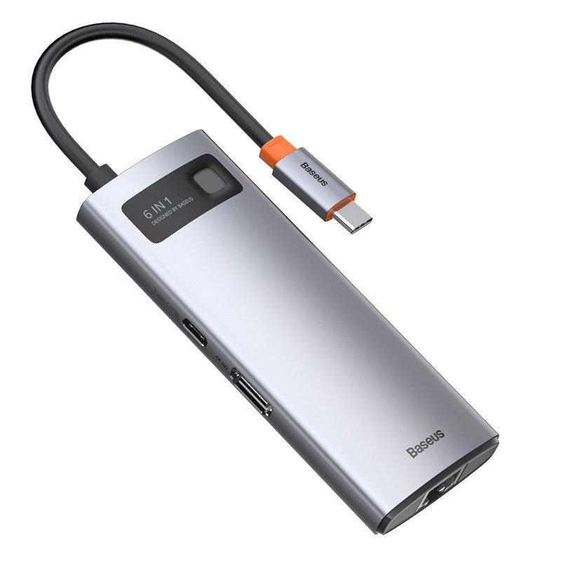 Baseus Metal Gleam 6in1 multifunctional HUB