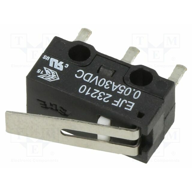 ECE Microswitch SNAP ACTION; 0.05A/30VDC