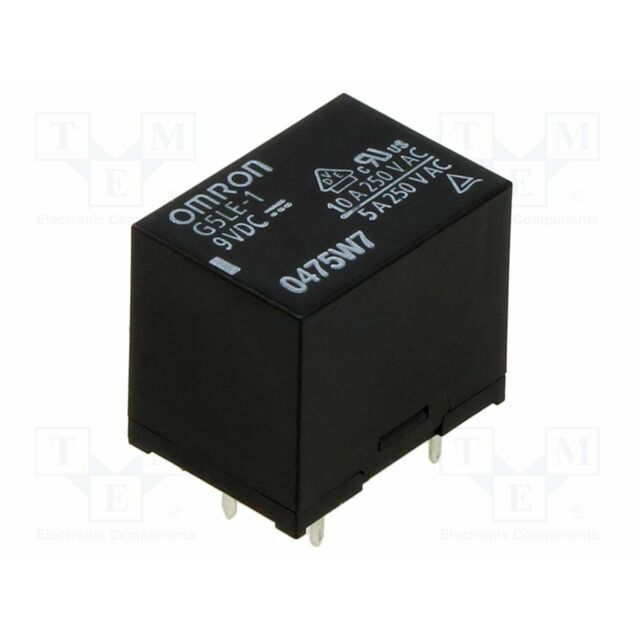 OMRON Electronic Components Relay: electromagnetic; Ucoil: