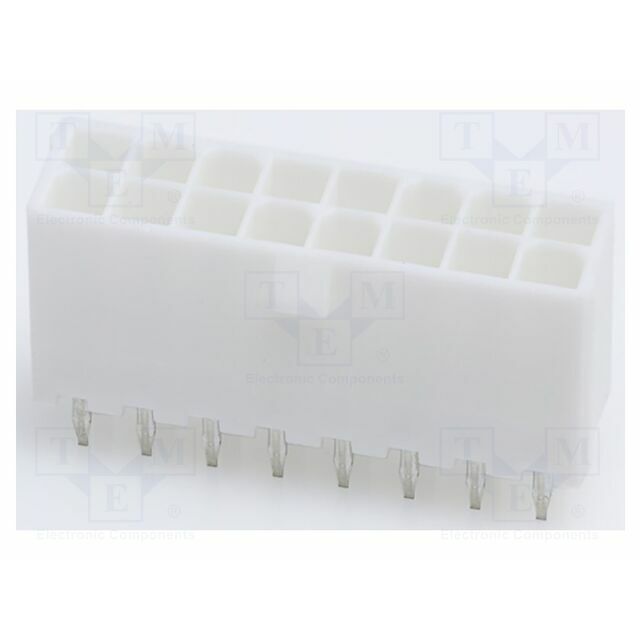 MOLEX Connector: wire-board; male; PIN: 16
