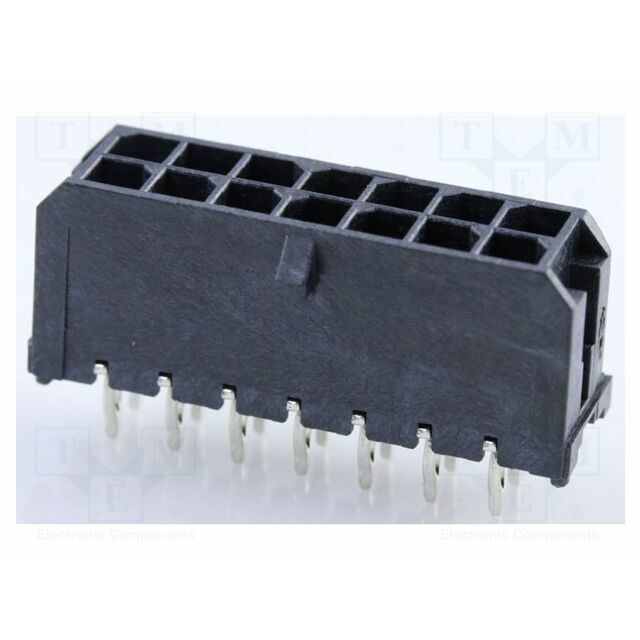 MOLEX Connector: wire-board; plug; male; PIN: