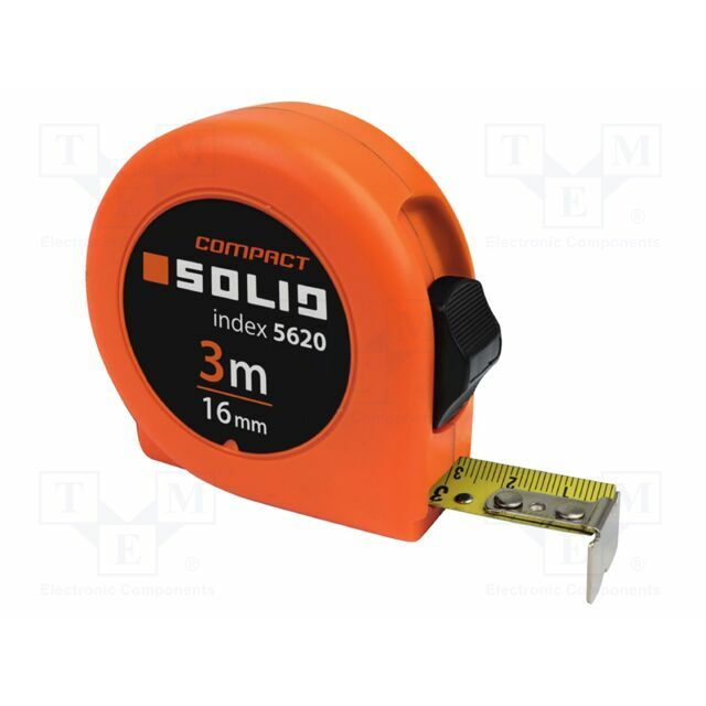 SOLID TOOLS Measuring tape; L: 3m