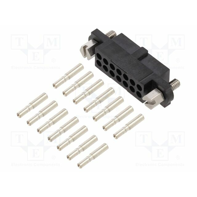 HARWIN Connector: wire-wire/PCB; plug; female; PIN: