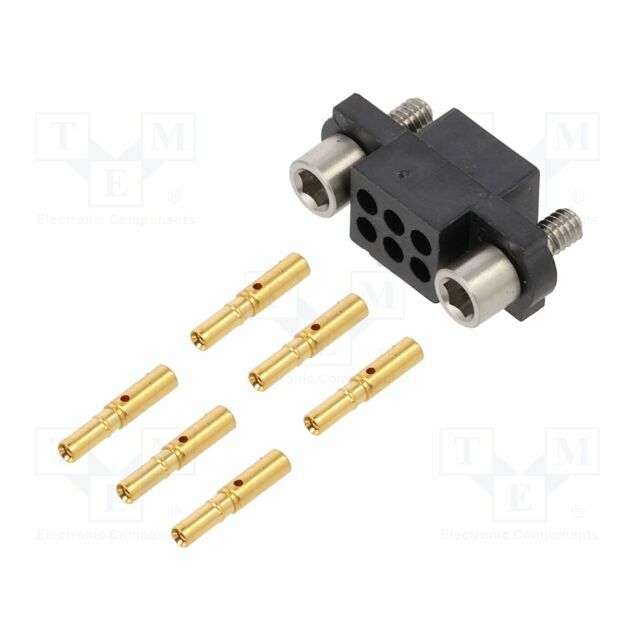 HARWIN Connector: wire-wire/PCB; plug; female; PIN: