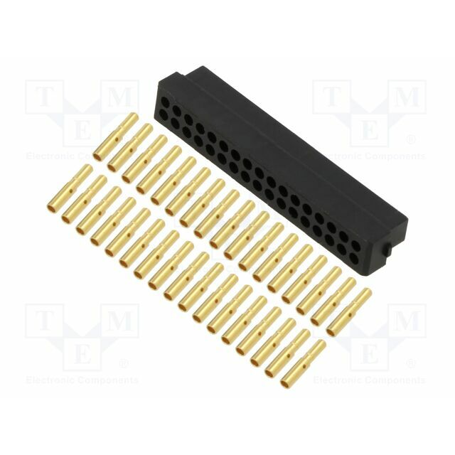 HARWIN Connector: wire-wire/PCB; plug; female; PIN:
