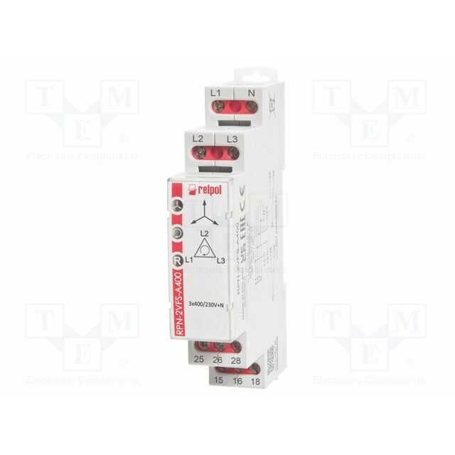 RELPOL Voltage monitoring relay; for DIN