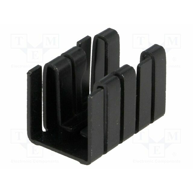 STONECOLD Heatsink: moulded; TO220; black; L: