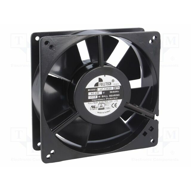 FULLTECH Fan: AC; 127x127x38mm; axial; 230VAC