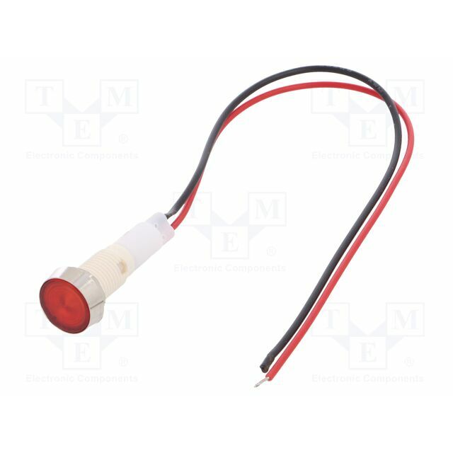 NINIGI Indicator: LED; flat; red; 230VDC