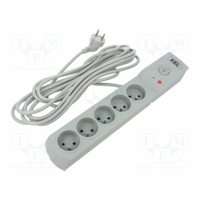 KEL Plug socket strip: protective; Sockets: