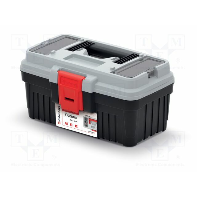 KISTENBERG Chest; tool case; black-grey; polymer