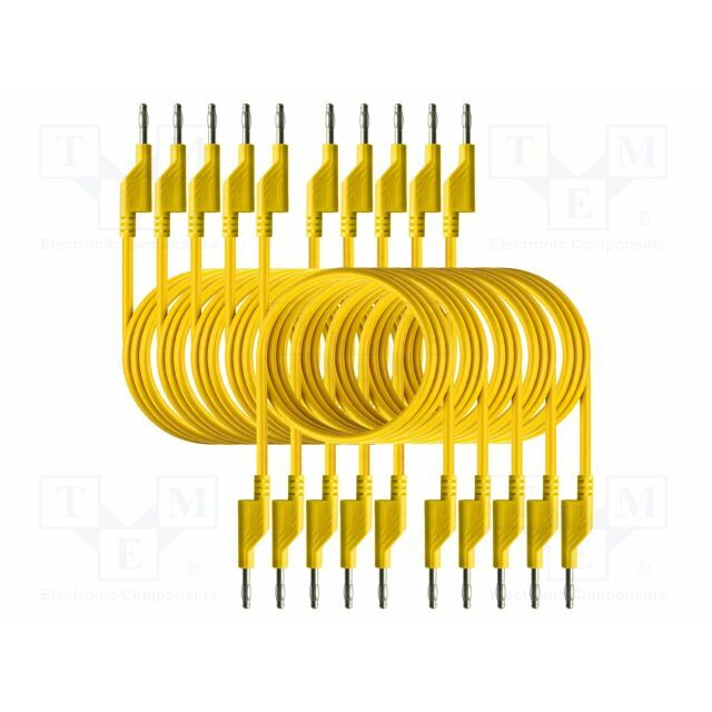 PEAKTECH Test lead: single; banana plug