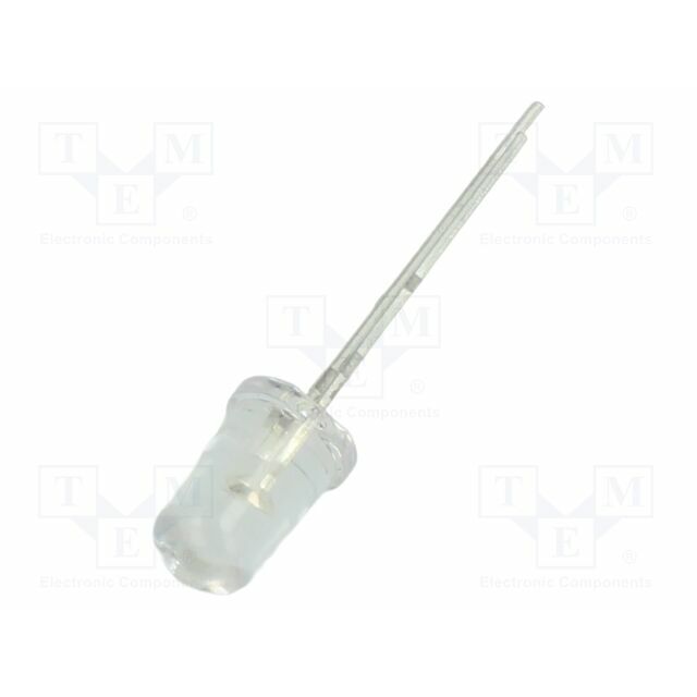 EVERLIGHT LED; yellow; 5mm; 4500mcd; 30°