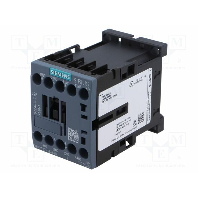 SIEMENS Contactor: 4-pole; NC x2 +