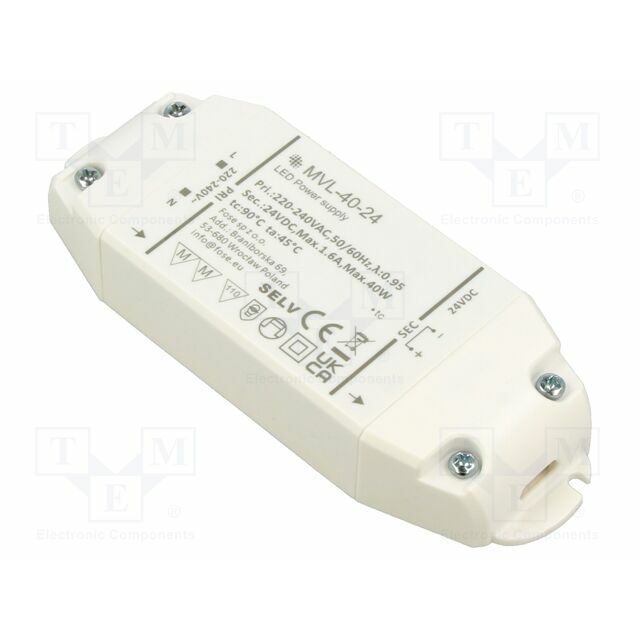 FOSE Power supply: switching; LED; 40W