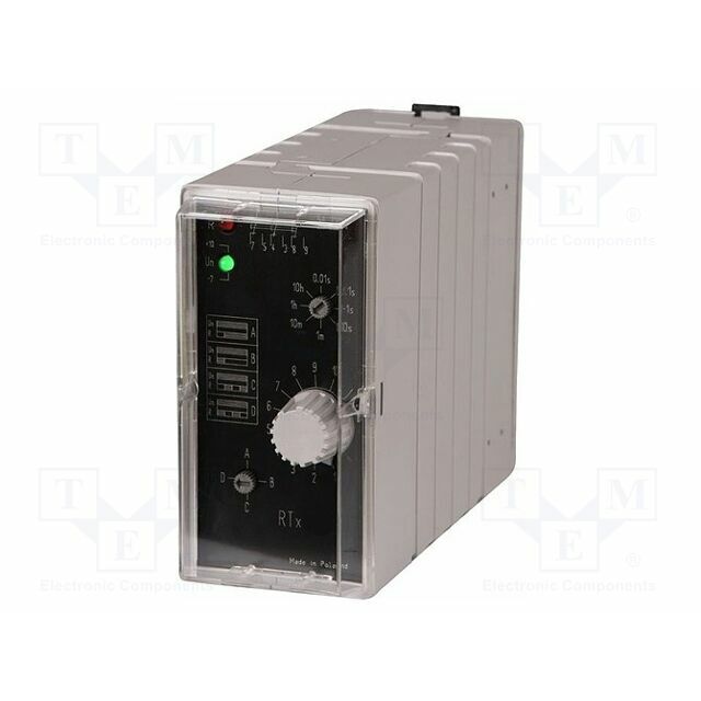 SCHNEIDER ELECTRIC Timer; 3PDT; 230VAC; 230VDC