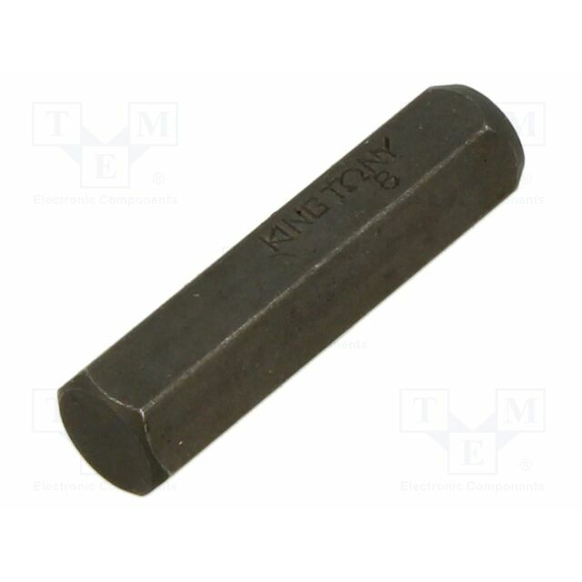 KING TONY Screwdriver bit; hex key