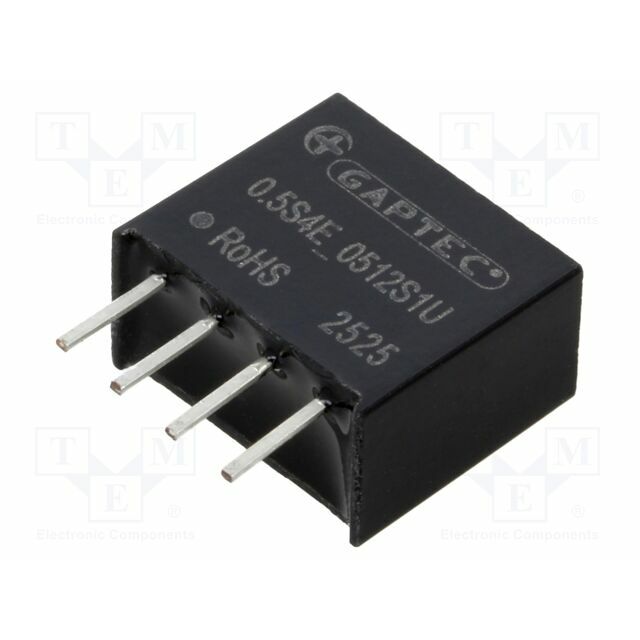 GAPTEC Electronic Converter: DC/DC; 500mW; Uin: