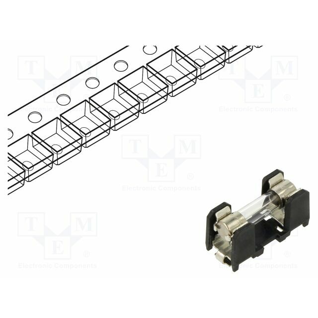 SCHURTER Fuse: fuse; 5x20mm; glass; SMD