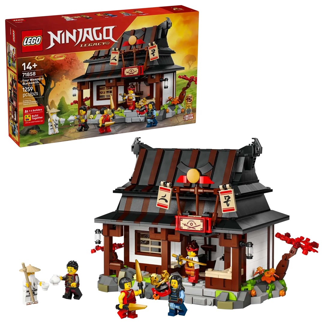 LEGO Blocks Ninjago 71858 Four Weapons