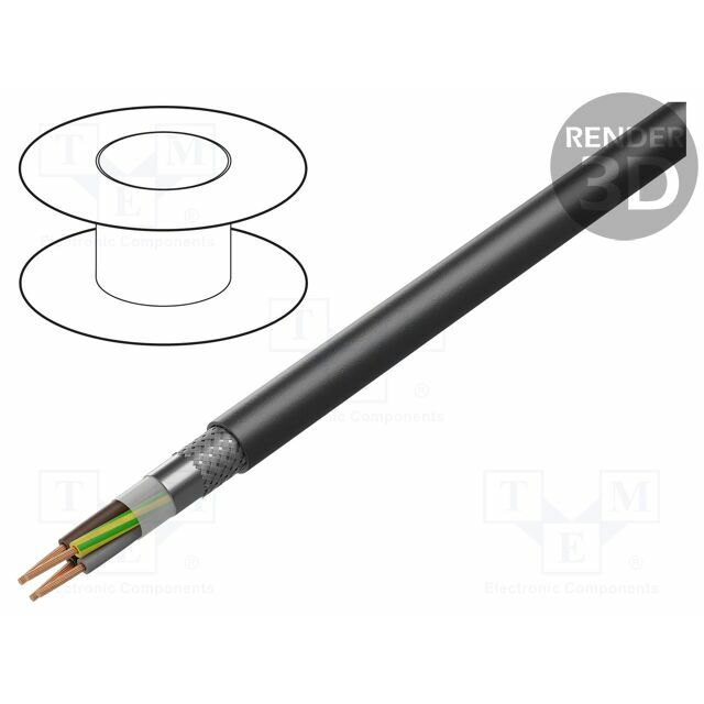 Wire; BiTservo UV 2XSLCYK-J FR; 2XSLCYK-J