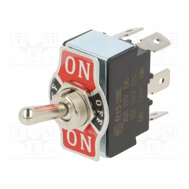 SWITCH COMPONENTS Switch: toggle; Pos: 3