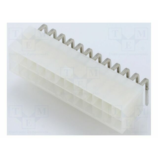 MOLEX Connector: wire-board; male; PIN: 24