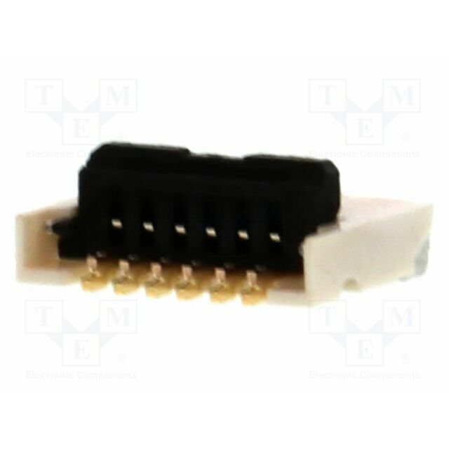 MOLEX Connector: FFC/FPC; gold-plated; SMT; 500mA