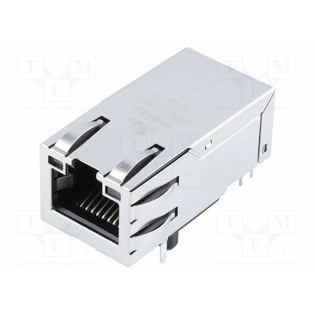 MOLEX Connector: RJ45; PIN: 8; Cat
