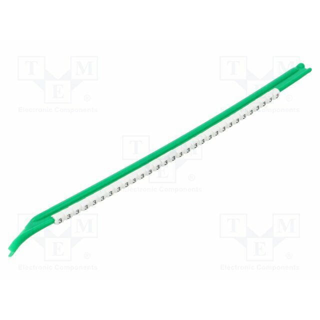 TE CONNECTIVITY Markers; Marking: 3,4