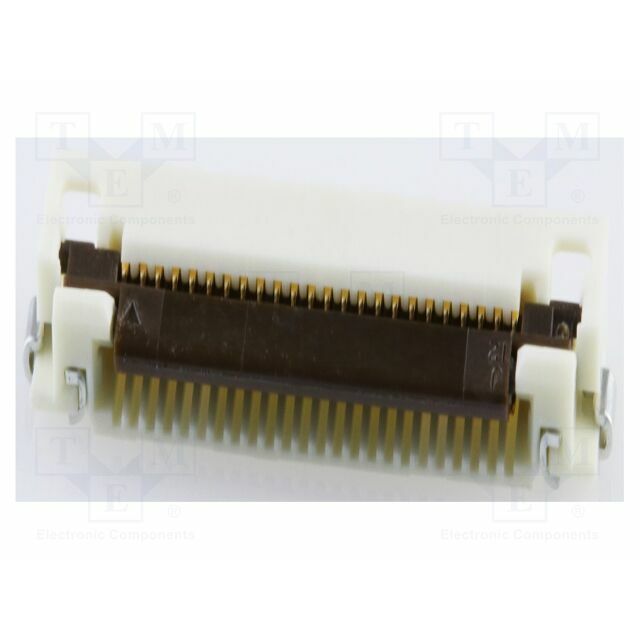MOLEX Connector: FFC/FPC; gold-plated; SMT; 500mA