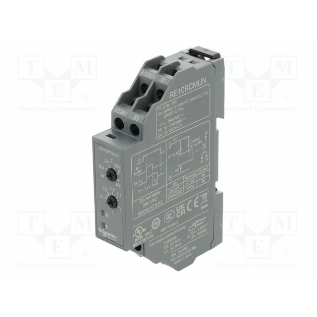 SCHNEIDER ELECTRIC Timer; 0,01s÷30h; SPDT