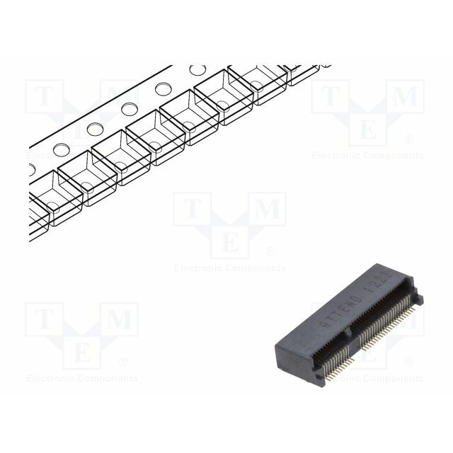 ATTEND Connector: M.2 (NGFF); horizontal