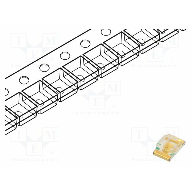 KINGBRIGHT ELECTRONIC LED; blue; SMD; 0805