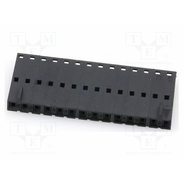 MOLEX Connector: wire-wire/PCB; female; PIN: 14