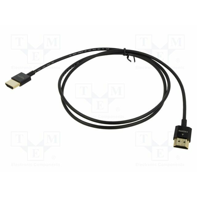 Cable; HDMI plug,both sides; HDMI